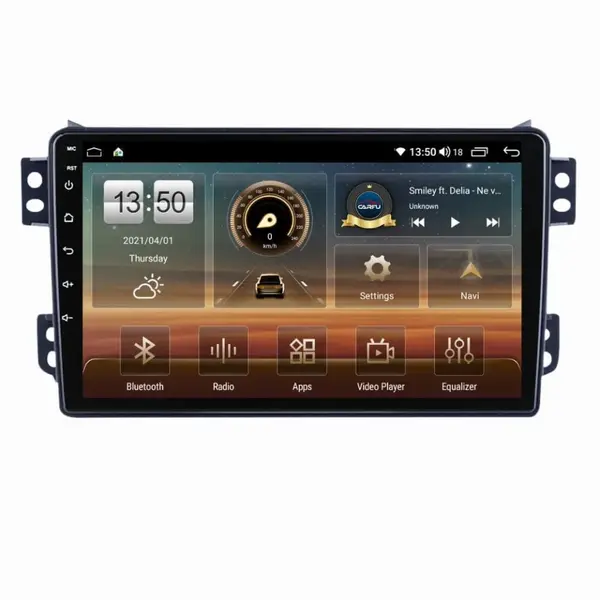 Navigatie dedicata cu Android Opel Agila 2007 - 2014, 6GB RAM, Radio GPS Dual Zone, Display HD QLED 9" Touchscreen, Internet Wi-Fi si slot SIM 4G, Bluetooth, MirrorLink, USB