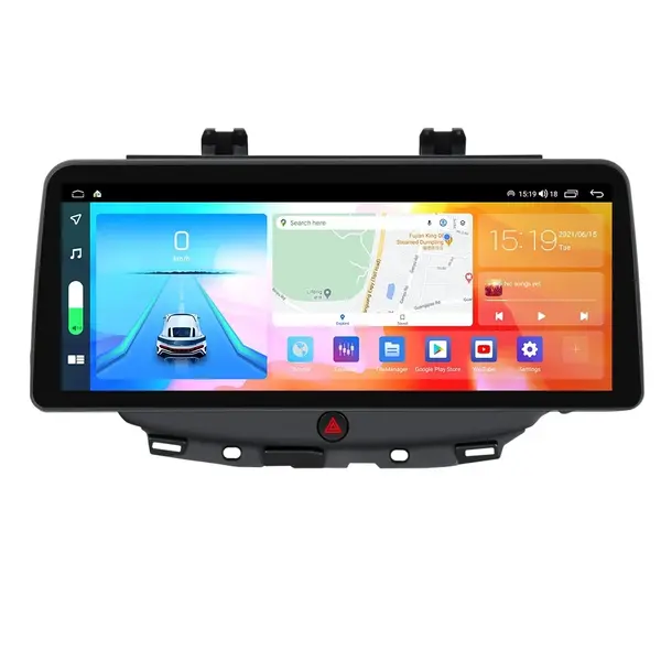 Navigatie dedicata cu Android Opel Astra K 2015 - 2021, 4GB RAM, Radio GPS Dual Zone, Display QLED 12.3" Touchscreen, Internet Wi-Fi si slot SIM 4G, Bluetooth, MirrorLink, USB