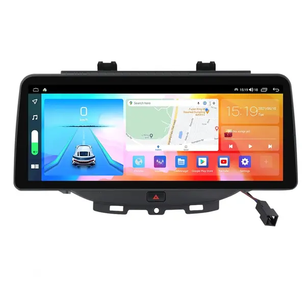 Navigatie dedicata cu Android Opel Astra K 2015 - 2021, 4GB RAM, Radio GPS Dual Zone, Display QLED 12.3" Touchscreen, Internet Wi-Fi si slot SIM 4G, Bluetooth, MirrorLink, USB