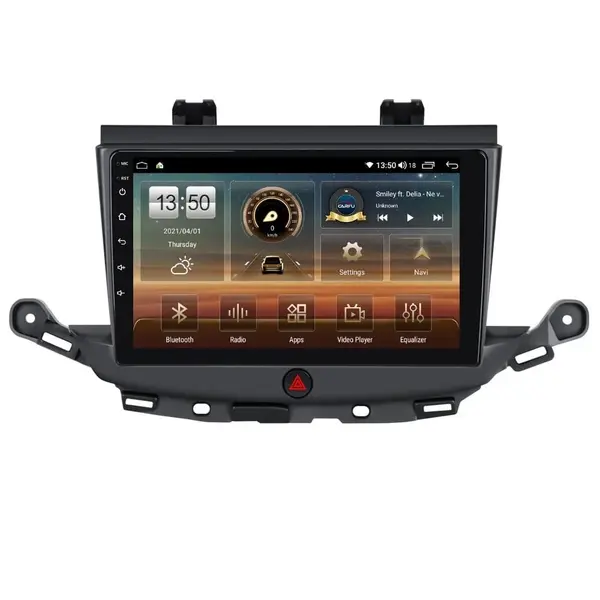 Navigatie dedicata cu Android Opel Astra K 2015 - 2021 sedan, 4GB RAM, Radio GPS Dual Zone, Display HD QLED 9" Touchscreen, Internet Wi-Fi si slot SIM 4G, Bluetooth, MirrorLink, USB