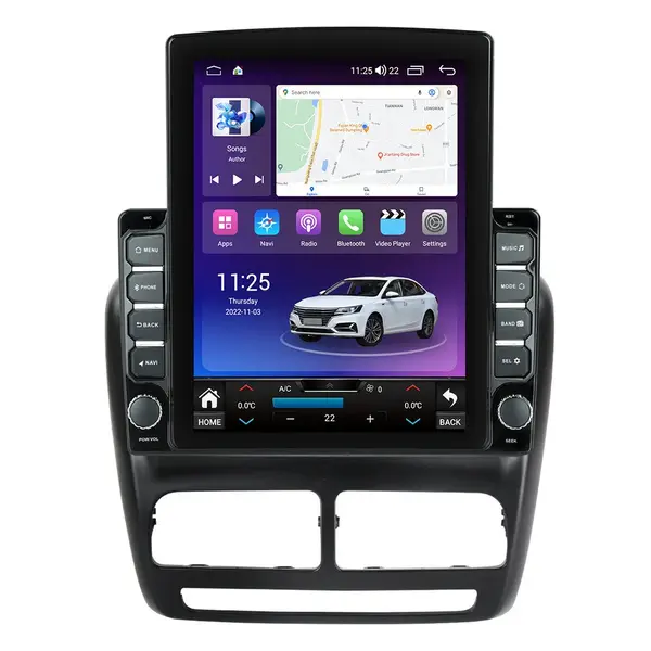 Navigatie dedicata cu Android Opel Combo D 2012 - 2018, 8GB RAM, Radio GPS Dual Zone, Touchscreen IPS 9.7" HD tip Tesla, Internet Wi-Fi si slot SIM 4G, Bluetooth, MirrorLink, USB