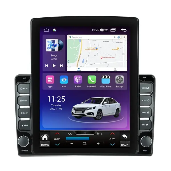 Navigatie dedicata cu Android Opel Corsa D 2006 - 2014, 8GB RAM, Radio GPS Dual Zone, Touchscreen IPS 9.7" HD tip Tesla, Internet Wi-Fi si slot SIM 4G, Bluetooth, MirrorLink, USB