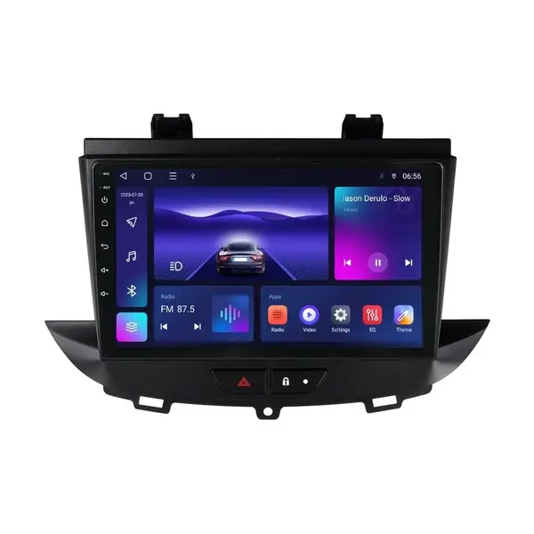 Navigatie dedicata cu Android Opel Crossland X 2017 - 2021, 4GB RAM, Radio GPS Dual Zone, Display HD IPS 9" Touchscreen, Internet Wi-Fi, Bluetooth, MirrorLink, USB