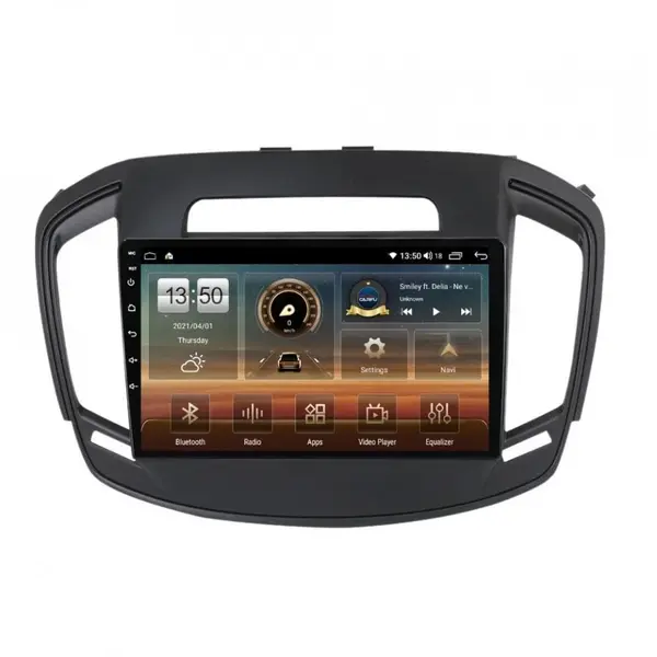Navigatie dedicata cu Android Opel Insignia A 2013 - 2017, 8GB RAM, Radio GPS Dual Zone, Display HD QLED 9" Touchscreen, Internet Wi-Fi si slot SIM 4G, Bluetooth, MirrorLink, USB