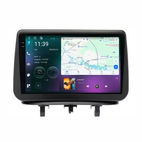 Navigatie dedicata cu Android Opel Meriva B 2010 - 2017, 12GB RAM, Radio GPS Dual Zone, Display 2K QLED 9.5" Touchscreen, Internet Wi-Fi si slot SIM 4G, Bluetooth, MirrorLink, USB