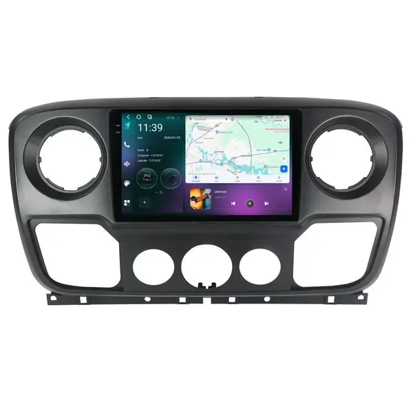 Navigatie dedicata cu Android Opel Movano B 2010 - 2019, 12GB RAM, Radio GPS Dual Zone, Display 2K QLED 10.36" Touchscreen, Internet Wi-Fi si slot SIM 4G, Bluetooth, MirrorLink, USB