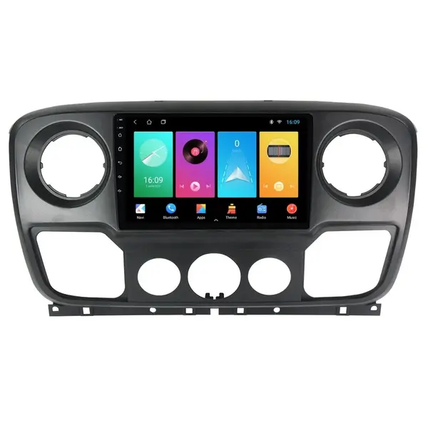Navigatie dedicata cu Android Opel Movano B 2010 - 2019, 2GB RAM, Radio GPS Dual Zone, Display HD IPS 10" Touchscreen, Internet Wi-Fi, Bluetooth, MirrorLink, USB