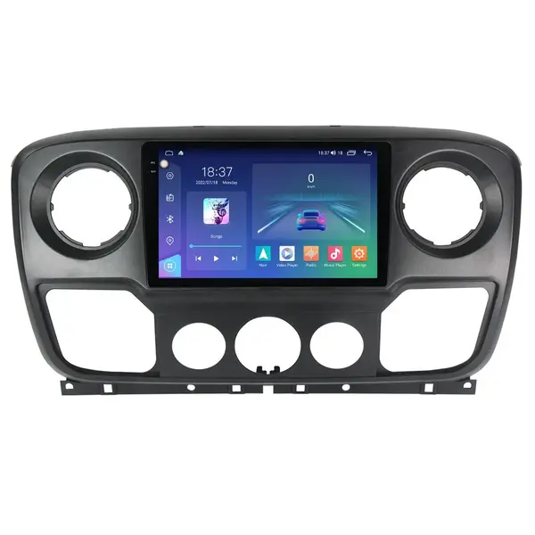 Navigatie dedicata cu Android Opel Movano B 2010 - 2019, 8GB RAM, Radio GPS Dual Zone, Display 2K QLED 10.36" Touchscreen, Internet Wi-Fi si slot SIM 4G, Bluetooth, MirrorLink, USB
