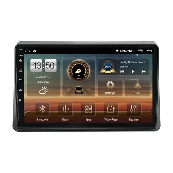Navigatie dedicata cu Android Opel Movano B 2020 - 2022, 4GB RAM, Radio GPS Dual Zone, Display HD QLED 10" Touchscreen, Internet Wi-Fi si slot SIM 4G, Bluetooth, MirrorLink, USB