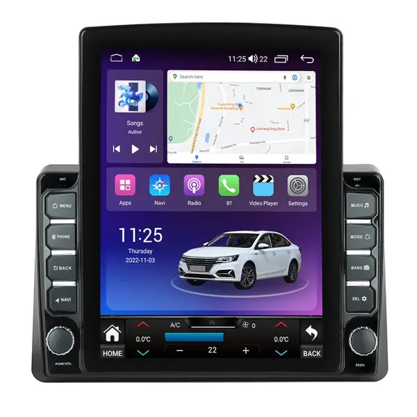 Navigatie dedicata cu Android Opel Movano B 2020 - 2022, 8GB RAM, Radio GPS Dual Zone, Touchscreen IPS 9.7" HD tip Tesla, Internet Wi-Fi si slot SIM 4G, Bluetooth, MirrorLink, USB