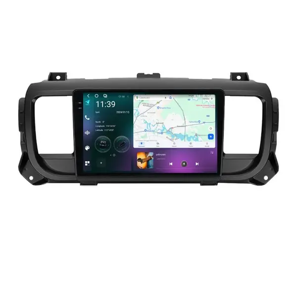 Navigatie dedicata cu Android Opel Vivaro C dupa 2019, 12GB RAM, Radio GPS Dual Zone, Display 2K QLED 9.5" Touchscreen, Internet Wi-Fi si slot SIM 4G, Bluetooth, MirrorLink, USB