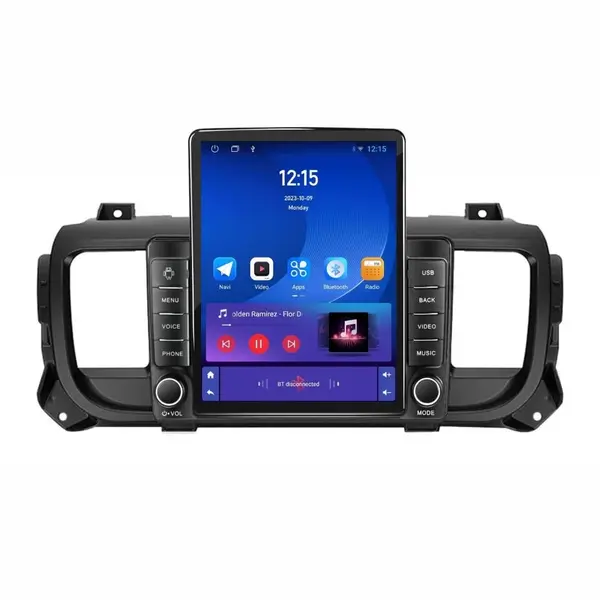 Navigatie dedicata cu Android Opel Vivaro C dupa 2019, 1GB RAM, Radio GPS Dual Zone, Touchscreen IPS 9.7" HD tip Tesla, Internet Wi-Fi, Bluetooth, MirrorLink, USB