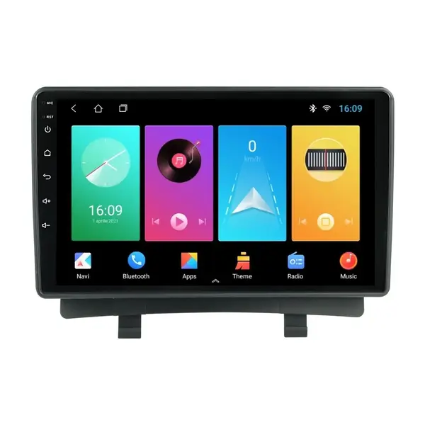 Navigatie dedicata cu Android Opel Zafira Tourer C 2011 - 2016, 1GB RAM, Radio GPS Dual Zone, Display HD IPS 9" Touchscreen, Internet Wi-Fi, Bluetooth, MirrorLink, USB