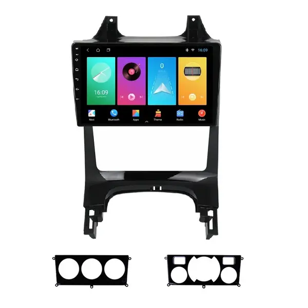 Navigatie dedicata cu Android Peugeot 3008 2009 - 2016, 2GB RAM, Radio GPS Dual Zone, Display HD IPS 9" Touchscreen, Internet Wi-Fi, Bluetooth, MirrorLink, USB