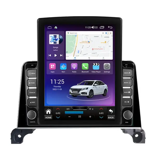 Navigatie dedicata cu Android Peugeot 3008 2016 - 2020, 8GB RAM, Radio GPS Dual Zone, Touchscreen IPS 9.7" HD tip Tesla, Internet Wi-Fi si slot SIM 4G, Bluetooth, MirrorLink, USB