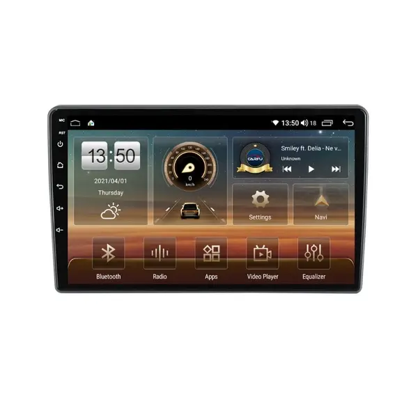 Navigatie dedicata cu Android Peugeot 407 2004 - 2011, 4GB RAM, Radio GPS Dual Zone, Display HD QLED 9" Touchscreen, Internet Wi-Fi si slot SIM 4G, Bluetooth, MirrorLink, USB
