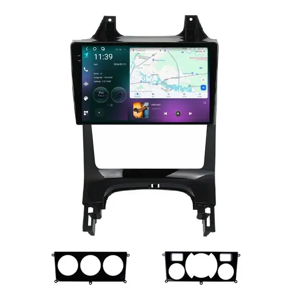 Navigatie dedicata cu Android Peugeot 5008 2009 - 2016, 12GB RAM, Radio GPS Dual Zone, Display 2K QLED 9.5" Touchscreen, Internet Wi-Fi si slot SIM 4G, Bluetooth, MirrorLink, USB