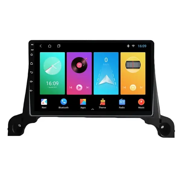 Navigatie dedicata cu Android Peugeot 5008 2017 - 2020, 2GB RAM, Radio GPS Dual Zone, Display HD IPS 9" Touchscreen, Internet Wi-Fi, Bluetooth, MirrorLink, USB