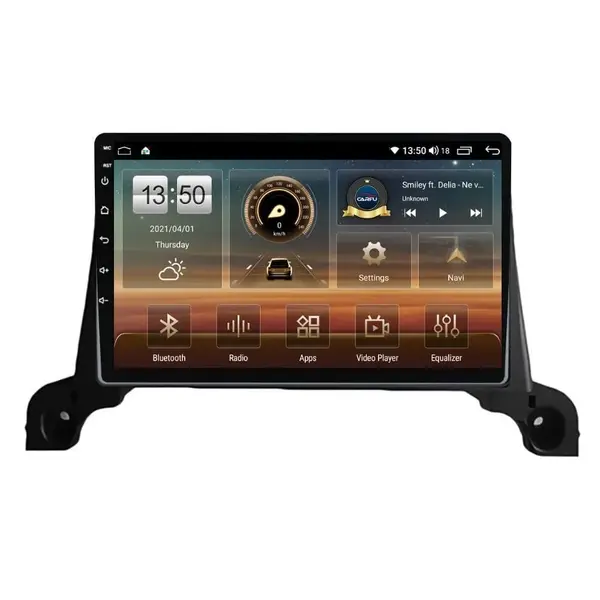 Navigatie dedicata cu Android Peugeot 5008 2017 - 2020, 4GB RAM, Radio GPS Dual Zone, Display HD QLED 9" Touchscreen, Internet Wi-Fi si slot SIM 4G, Bluetooth, MirrorLink, USB
