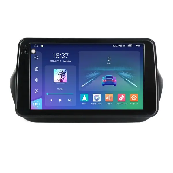 Navigatie dedicata cu Android Peugeot Bipper 2008 - 2018, 8GB RAM, Radio GPS Dual Zone, Display 2K QLED 9.5" Touchscreen, Internet Wi-Fi si slot SIM 4G, Bluetooth, MirrorLink, USB