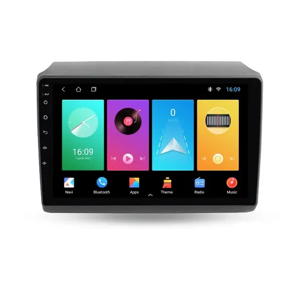 Navigatie dedicata cu Android Peugeot Boxer dupa 2006 cu navigatie originala, 1GB RAM, Radio GPS Dual Zone, Display HD IPS 9" Touchscreen, Internet Wi-Fi, Bluetooth, MirrorLink, USB