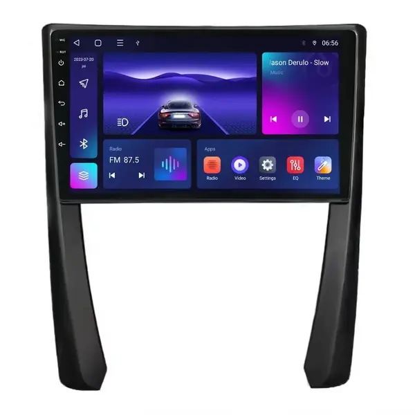 Navigatie dedicata cu Android Porsche 911 2009 - 2013, 4GB RAM, Radio GPS Dual Zone, Display HD IPS 9" Touchscreen, Internet Wi-Fi, Bluetooth, MirrorLink, USB