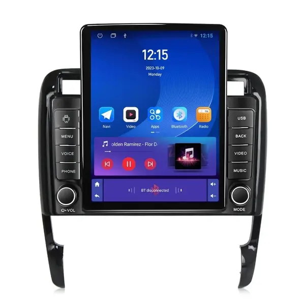 Navigatie dedicata cu Android Porsche Cayenne 2002 - 2010, 1GB RAM, Radio GPS Dual Zone, Touchscreen IPS 9.7" HD tip Tesla, Internet Wi-Fi, Bluetooth, MirrorLink, USB