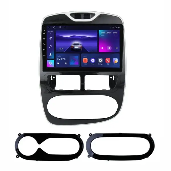 Navigatie dedicata cu Android Renault Clio IV 2012 - 2019, 4GB RAM, Radio GPS Dual Zone, Display HD IPS 10" Touchscreen, Internet Wi-Fi, Bluetooth, MirrorLink, USB