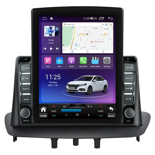 Navigatie dedicata cu Android Renault Fluence 2009 - 2016, 8GB RAM, Radio GPS Dual Zone, Touchscreen IPS 9.7" HD tip Tesla, Internet Wi-Fi si slot SIM 4G, Bluetooth, MirrorLink, USB