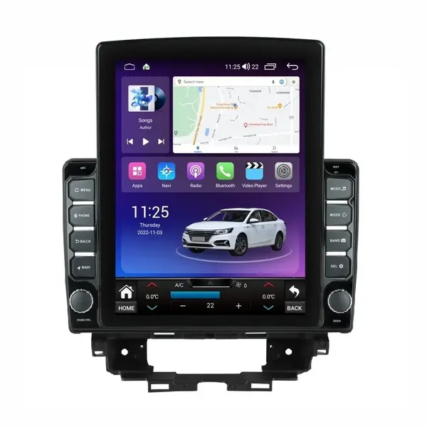 Navigatie dedicata cu Android Renault Kangoo III dupa 2021, 4GB RAM, Radio GPS Dual Zone, Touchscreen IPS 9.7" HD tip Tesla, Internet Wi-Fi si slot SIM 4G, Bluetooth, MirrorLink, USB