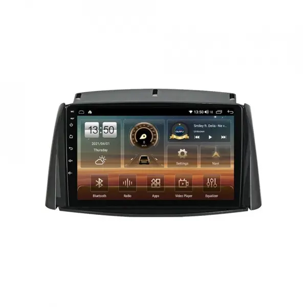 Navigatie dedicata cu Android Renault Koleos 2008 - 2016, 6GB RAM, Radio GPS Dual Zone, Display HD QLED 9" Touchscreen, Internet Wi-Fi si slot SIM 4G, Bluetooth, MirrorLink, USB