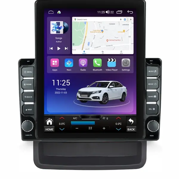 Navigatie dedicata cu Android Renault Trafic II 2010 - 2014, 8GB RAM, Radio GPS Dual Zone, Touchscreen IPS 9.7" HD tip Tesla, Internet Wi-Fi si slot SIM 4G, Bluetooth, MirrorLink, USB