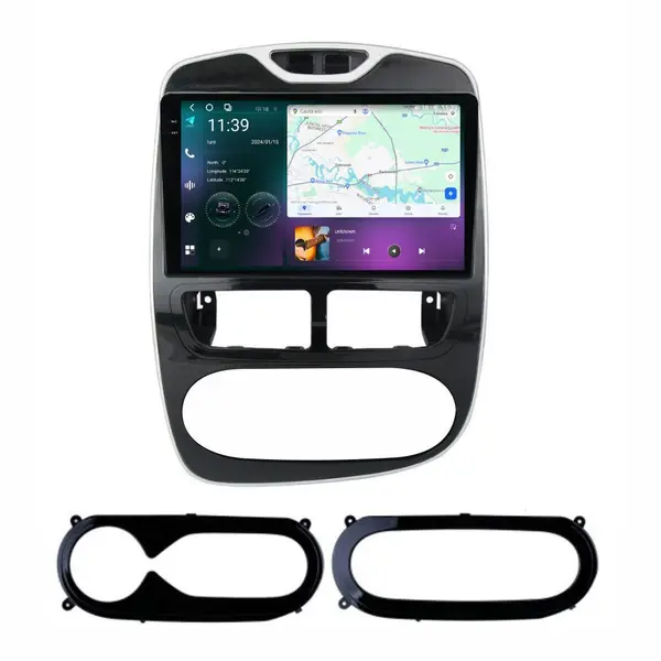 Navigatie dedicata cu Android Renault Zoe 2012 - 2019, 12GB RAM, Radio GPS Dual Zone, Display 2K QLED 10.36" Touchscreen, Internet Wi-Fi si slot SIM 4G, Bluetooth, MirrorLink, USB