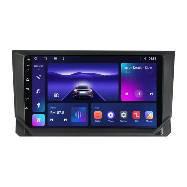 Navigatie dedicata cu Android Seat Arona 2017 - 2021, 4GB RAM, Radio GPS Dual Zone, Display HD IPS 9" Touchscreen, Internet Wi-Fi, Bluetooth, MirrorLink, USB