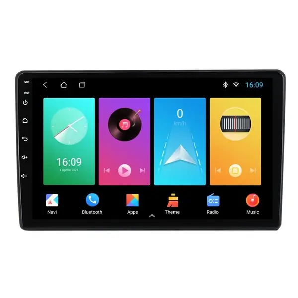 Navigatie dedicata cu Android Seat Leon 1P 2005 - 2013, 2GB RAM, Radio GPS Dual Zone, Display HD IPS 10'' Touchscreen, Internet Wi-Fi, Bluetooth, MirrorLink, USB