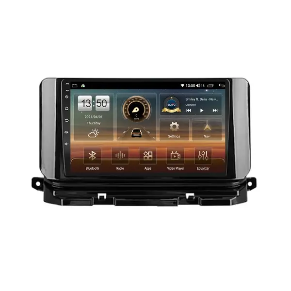 Navigatie dedicata cu Android Skoda Octavia IV dupa 2019, 8GB RAM, Radio GPS Dual Zone, Display HD QLED 10" Touchscreen, Internet Wi-Fi si slot SIM 4G, Bluetooth, MirrorLink, USB