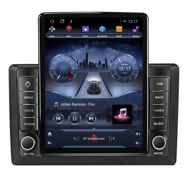 Navigatie dedicata cu Android Skoda Roomster 2006 - 2015, 2GB RAM, Radio GPS Dual Zone, Touchscreen IPS 9.7" HD tip Tesla, Internet Wi-Fi, Bluetooth, MirrorLink, USB