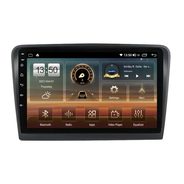 Navigatie dedicata cu Android Skoda Superb II 2008 - 2015, 4GB RAM, Radio GPS Dual Zone, Display HD QLED 10" Touchscreen, Internet Wi-Fi si slot SIM 4G, Bluetooth, MirrorLink, USB