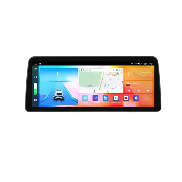 Navigatie dedicata cu Android Ssangyong Actyon 2005 - 2012, 4GB RAM, Radio GPS Dual Zone, Display QLED 12.3" Touchscreen, Internet Wi-Fi si slot SIM 4G, Bluetooth, MirrorLink, USB