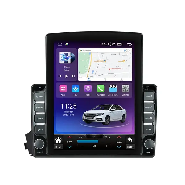 Navigatie dedicata cu Android Ssangyong Actyon 2005 - 2012, 4GB RAM, Radio GPS Dual Zone, Touchscreen IPS 9.7" HD tip Tesla, Internet Wi-Fi si slot SIM 4G, Bluetooth, MirrorLink, USB