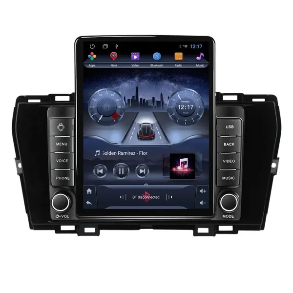 Navigatie dedicata cu Android Ssangyong Korando dupa 2019, 2GB RAM, Radio GPS Dual Zone, Touchscreen IPS 9.7" HD tip Tesla, Internet Wi-Fi, Bluetooth, MirrorLink, USB