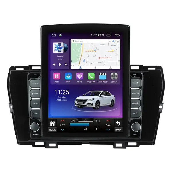 Navigatie dedicata cu Android Ssangyong Korando dupa 2019, 8GB RAM, Radio GPS Dual Zone, Touchscreen IPS 9.7" HD tip Tesla, Internet Wi-Fi si slot SIM 4G, Bluetooth, MirrorLink, USB
