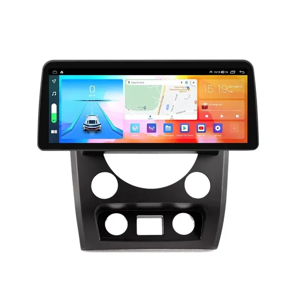 Navigatie dedicata cu Android Ssangyong Rexton 2012 - 2017, 4GB RAM, Radio GPS Dual Zone, Display QLED 12.3" Touchscreen, Internet Wi-Fi si slot SIM 4G, Bluetooth, MirrorLink, USB