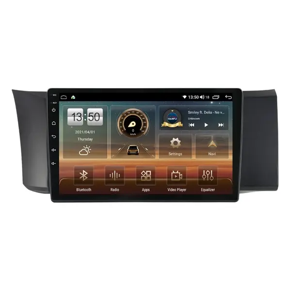 Navigatie dedicata cu Android Subaru BRZ 2012 - 2021, 4GB RAM, Radio GPS Dual Zone, Display HD QLED 9" Touchscreen, Internet Wi-Fi si slot SIM 4G, Bluetooth, MirrorLink, USB