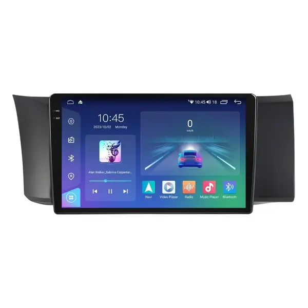 Navigatie dedicata cu Android Subaru BRZ 2012 - 2021, 8GB RAM, Radio GPS Dual Zone, Display 2K QLED 9.5" Touchscreen, Internet Wi-Fi si slot SIM 4G, Bluetooth, MirrorLink, USB