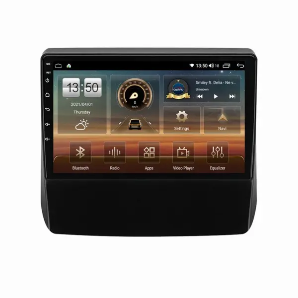 Navigatie dedicata cu Android Subaru Forester 2018 - 2021, 6GB RAM, Radio GPS Dual Zone, Display HD QLED 9" Touchscreen, Internet Wi-Fi si slot SIM 4G, Bluetooth, MirrorLink, USB