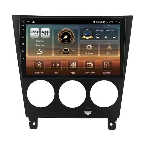 Navigatie dedicata cu Android Subaru Impreza / XV / WRX 2000 - 2007, 6GB RAM, Radio GPS Dual Zone, Display HD QLED 9" Touchscreen, Internet Wi-Fi si slot SIM 4G, Bluetooth, MirrorLink, USB
