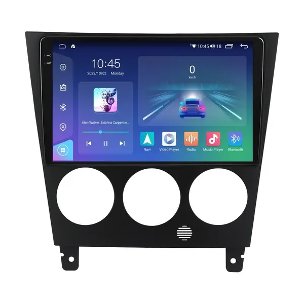Navigatie dedicata cu Android Subaru Impreza / XV / WRX 2000 - 2007, 8GB RAM, Radio GPS Dual Zone, Display 2K QLED 9.5" Touchscreen, Internet Wi-Fi si slot SIM 4G, Bluetooth, MirrorLink, USB