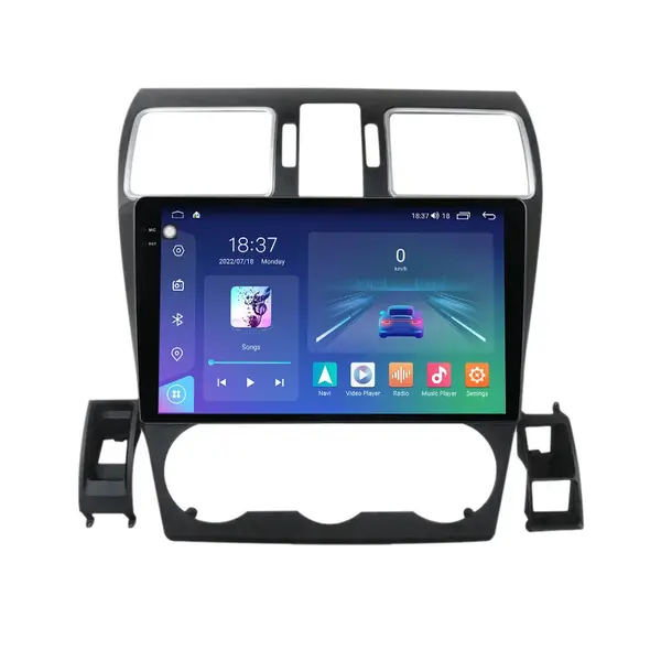 Navigatie dedicata cu Android Subaru Impreza / XV / WRX 2012 - 2017, 8GB RAM, Radio GPS Dual Zone, Display 2K QLED 9.5" Touchscreen, Internet Wi-Fi si slot SIM 4G, Bluetooth, MirrorLink, USB