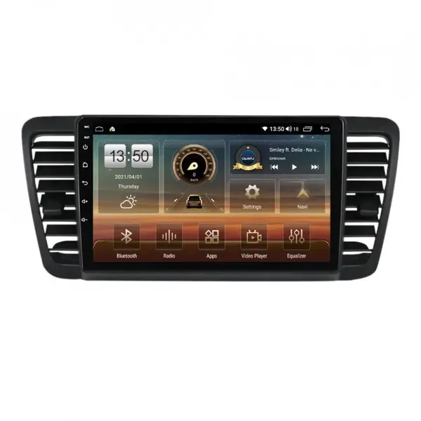 Navigatie dedicata cu Android Subaru Outback / Legacy 2003 - 2009, 8GB RAM, Radio GPS Dual Zone, Display HD QLED 9" Touchscreen, Internet Wi-Fi si slot SIM 4G, Bluetooth, MirrorLink, USB